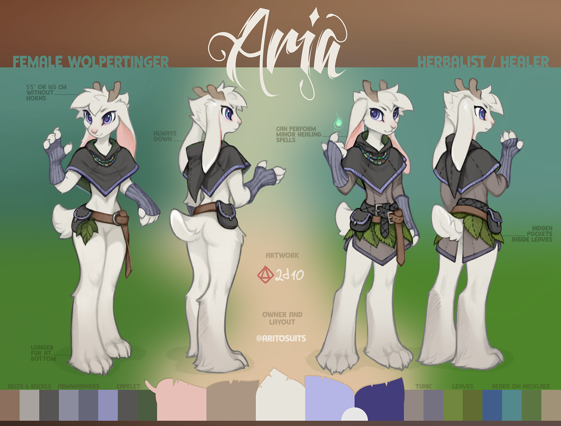 Aria's Reference Sheet